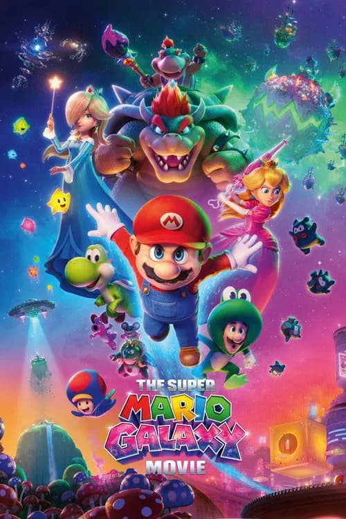 The Super Mario Galaxy Movie film afişi
