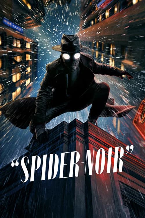 Spider-Noir film afişi